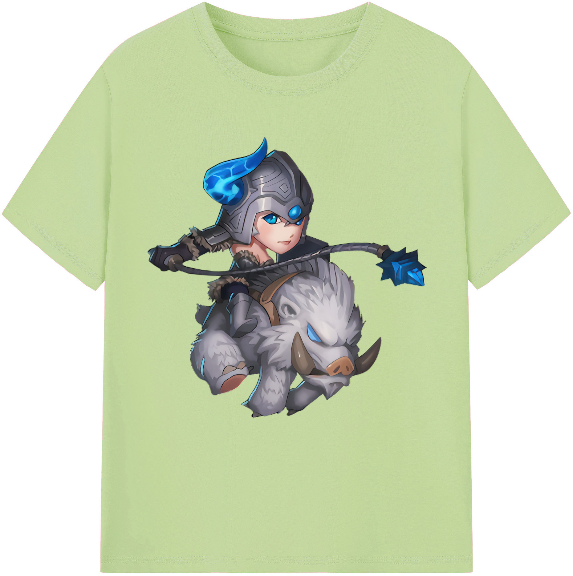 リーグ・オブ・レジェンド League of Legends LOL 綿100％半袖Tシャツ（フロントプリント）